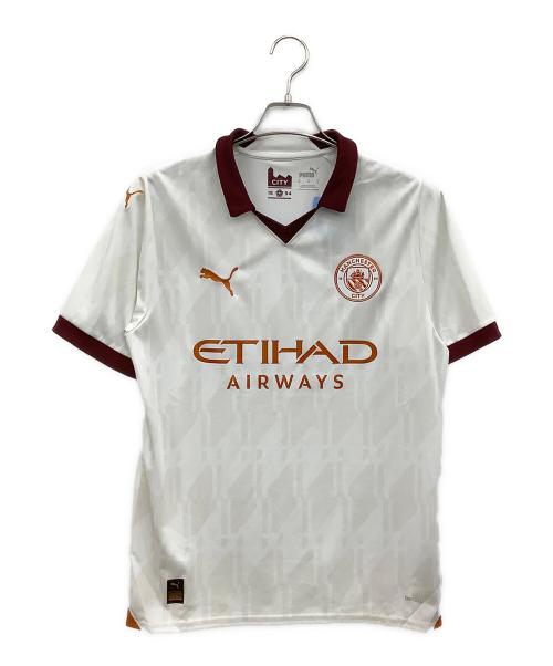 PUMA（プーマ）PUMA (プーマ) ゲームシャツ アイボリー サイズ:Mの古着・服飾アイテム