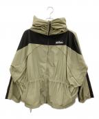 WILD THINGS×77circaワイルドシングス×ナナナナサーカ）の古着「ナイロンジャケット」｜カーキ×ブラック