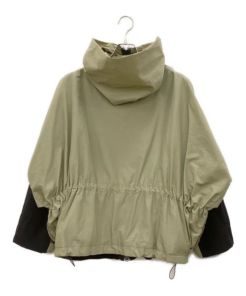 WILD THINGS（ワイルドシングス）WILD THINGS (ワイルドシングス) 77circa (ナナナナサーカ) ナイロンジャケット カーキ×ブラック サイズ:Fの古着・服飾アイテム
