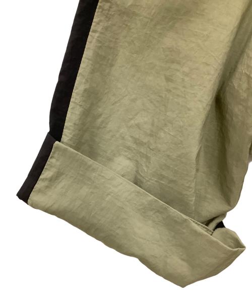 WILD THINGS（ワイルドシングス）WILD THINGS (ワイルドシングス) 77circa (ナナナナサーカ) ナイロンジャケット カーキ×ブラック サイズ:Fの古着・服飾アイテム