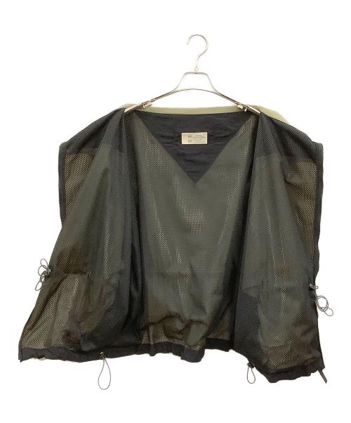 WILD THINGS（ワイルドシングス）WILD THINGS (ワイルドシングス) 77circa (ナナナナサーカ) ナイロンジャケット カーキ×ブラック サイズ:Fの古着・服飾アイテム