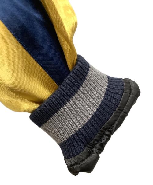 AVIREX（アヴィレックス）AVIREX (アヴィレックス) リバーシブルスカジャン ブルー×ゴールド サイズ:2XLの古着・服飾アイテム