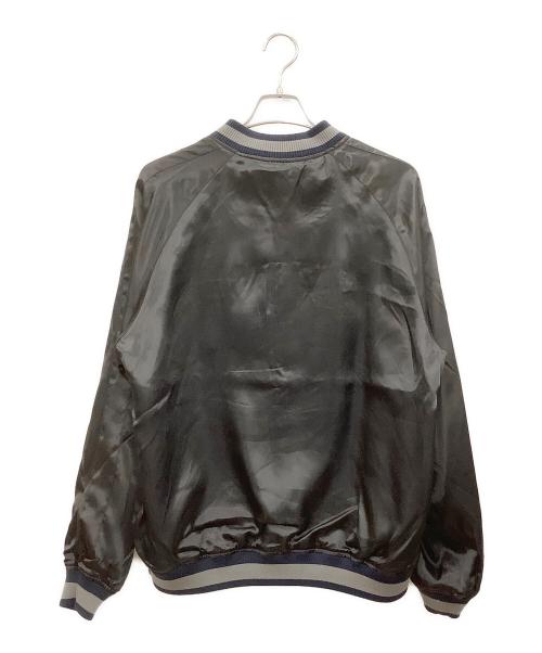 AVIREX（アヴィレックス）AVIREX (アヴィレックス) リバーシブルスカジャン ブルー×ゴールド サイズ:2XLの古着・服飾アイテム