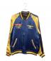 AVIREX（アヴィレックス）の古着「リバーシブルスカジャン」｜ブルー×ゴールド