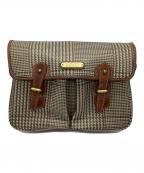 POLO RALPH LAURENポロ・ラルフローレン）の古着「メッセンジャーバッグ」｜ブラウン