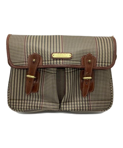 POLO RALPH LAUREN（ポロ・ラルフローレン）POLO RALPH LAUREN (ポロ・ラルフローレン) メッセンジャーバッグ ブラウン サイズ:−の古着・服飾アイテム