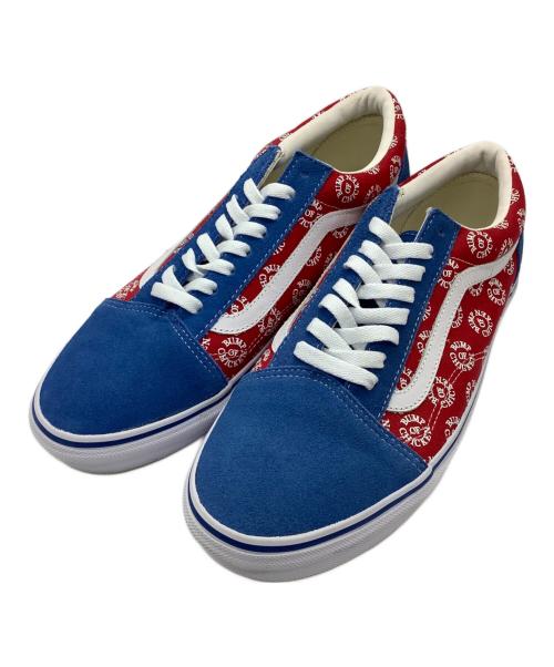 VANS（ヴァンズ）VANS (ヴァンズ) BUMP OF CHIKEN (バンプ オブ チキン) ローカットスニーカー ブルー×レッド サイズ:28.5の古着・服飾アイテム