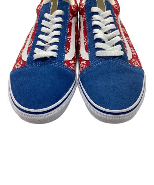 VANS（ヴァンズ）VANS (ヴァンズ) BUMP OF CHIKEN (バンプ オブ チキン) ローカットスニーカー ブルー×レッド サイズ:28.5の古着・服飾アイテム