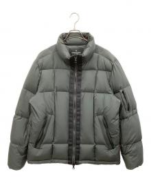 nano・universe（ナノ・ユニバース）の古着「ダウンジャケット」｜カーキ