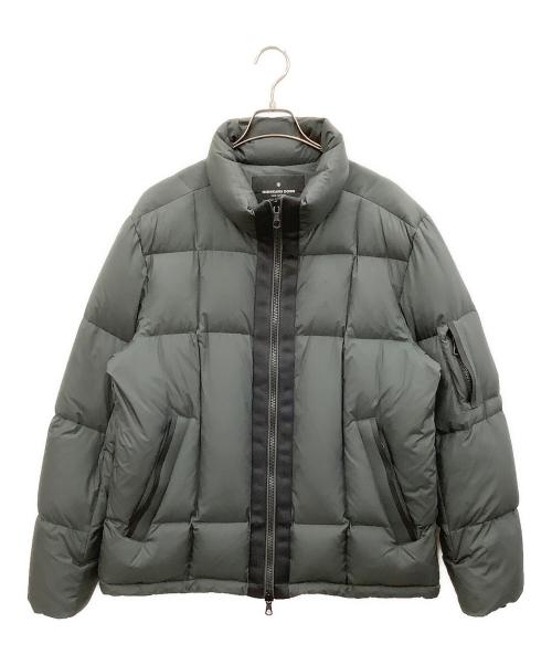 nano・universe（ナノ・ユニバース）nano・universe (ナノ・ユニバース) ダウンジャケット カーキ サイズ:XLの古着・服飾アイテム