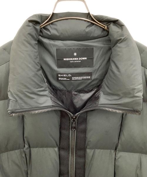 nano・universe（ナノ・ユニバース）nano・universe (ナノ・ユニバース) ダウンジャケット カーキ サイズ:XLの古着・服飾アイテム