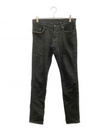 Hysteric Glamour（ヒステリックグラマー）の古着「スタッズスリムストレッチデニムパンツ」｜ブラック