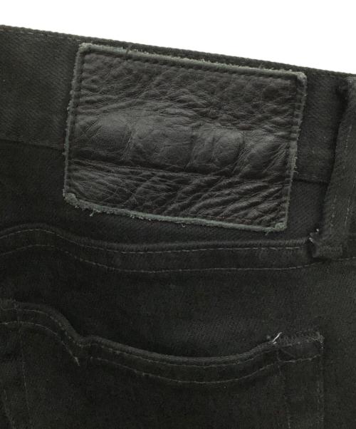 Hysteric Glamour（ヒステリックグラマー）Hysteric Glamour (ヒステリックグラマー) スタッズスリムストレッチデニムパンツ ブラック サイズ:30インチの古着・服飾アイテム