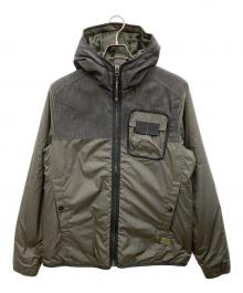 G-STAR RAW（ジースターロゥ）の古着「Denim Mix Padded Jacket」｜カーキ