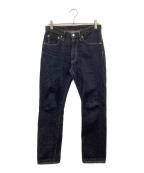 F.O.B FACTORYエフオービー ファクトリー）の古着「デニムパンツ」｜ネイビー