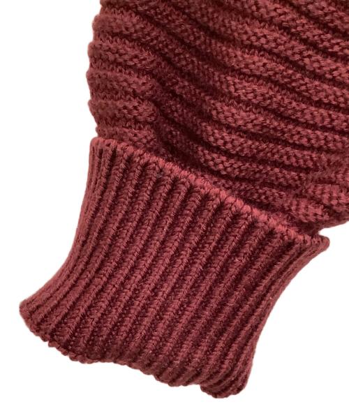 CULLNI（クルニ）CULLNI (クルニ) 厚手ニット ネイビー×ブラウン サイズ:1の古着・服飾アイテム