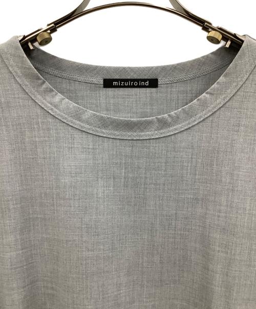 mizuiro-ind（ミズイロインド）mizuiro-ind (ミズイロインド) 長袖ワンピース グレー サイズ:−の古着・服飾アイテム