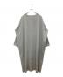 mizuiro-ind (ミズイロインド) 長袖ワンピース グレー サイズ:−：6000円