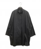 mizuiro-indミズイロインド）の古着「スタンドカラーコート」｜ネイビー