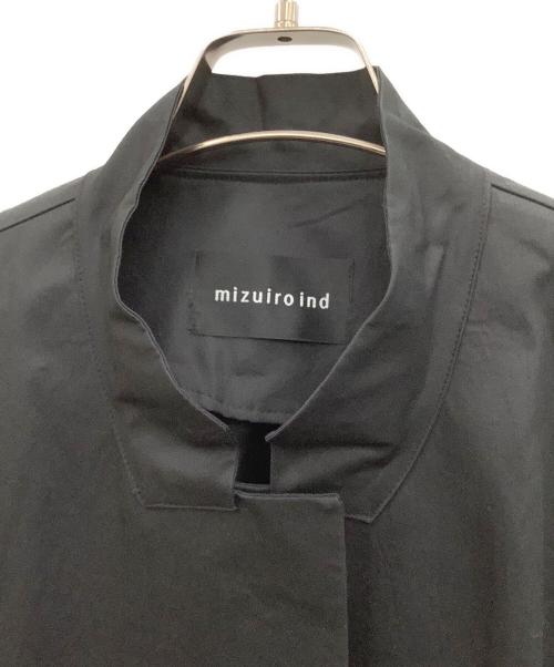 mizuiro-ind（ミズイロインド）mizuiro-ind (ミズイロインド) スタンドカラーコート ネイビー サイズ:−の古着・服飾アイテム