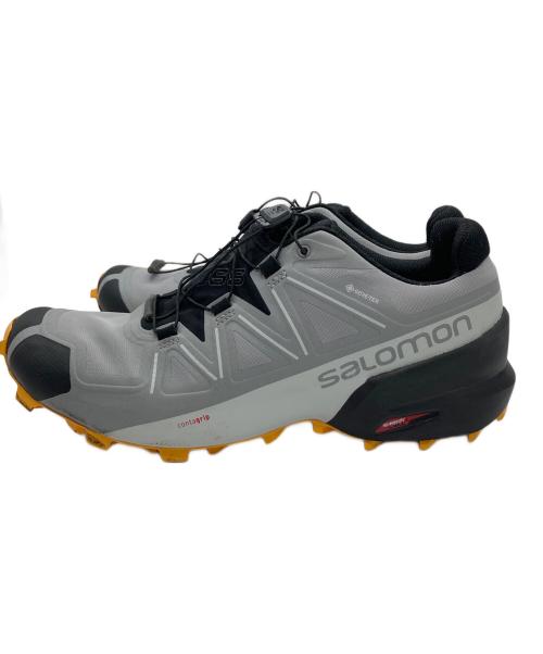 SALOMON（サロモン）SALOMON (サロモン) ローカットスニーカー グレー サイズ:27.5の古着・服飾アイテム