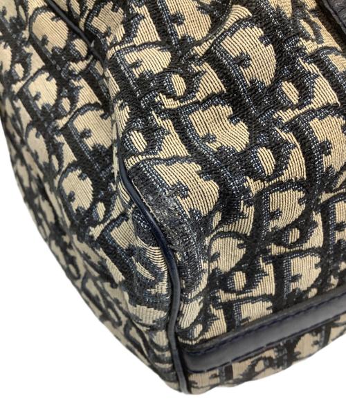 Christian Dior（クリスチャン ディオール）Christian Dior (クリスチャン ディオール) トロッター柄ハンドバッグ ベージュ×ブラック サイズ:−の古着・服飾アイテム