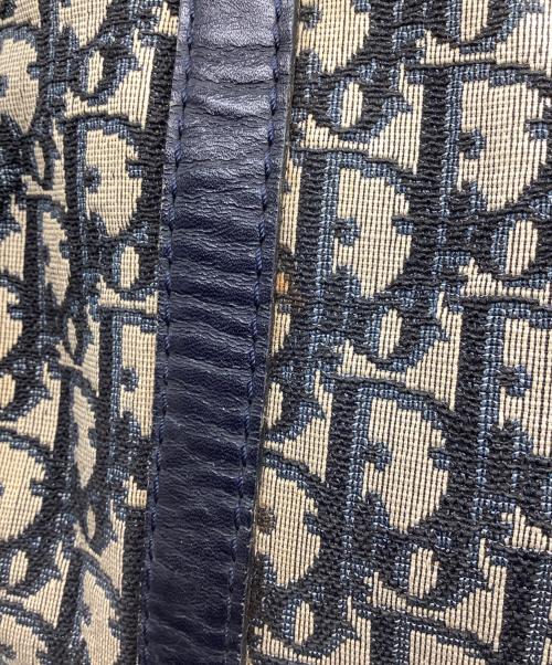 Christian Dior（クリスチャン ディオール）Christian Dior (クリスチャン ディオール) トロッター柄ハンドバッグ ベージュ×ブラック サイズ:−の古着・服飾アイテム