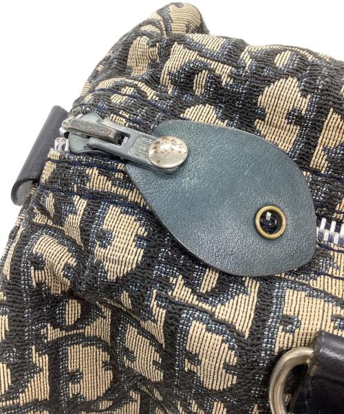 Christian Dior（クリスチャン ディオール）Christian Dior (クリスチャン ディオール) トロッター柄ハンドバッグ ベージュ×ブラック サイズ:−の古着・服飾アイテム