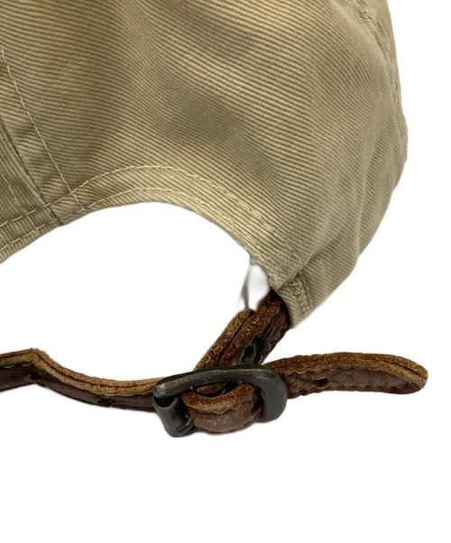 RRL（ダブルアールエル）RRL (ダブルアールエル) トラッカーキャップ ベージュの古着・服飾アイテム