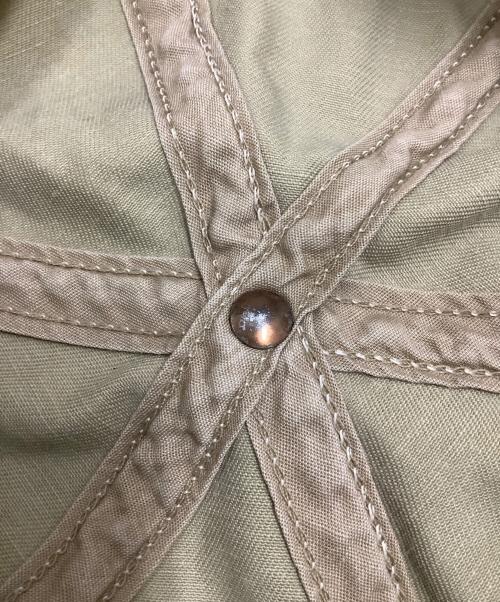 RRL（ダブルアールエル）RRL (ダブルアールエル) トラッカーキャップ ベージュの古着・服飾アイテム