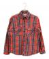 FIVE BROTHER（ファイブブラザー）の古着「長袖シャツ」｜レッド