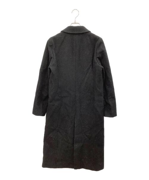 STEVEN ALAN（スティーブンアラン）STEVEN ALAN (スティーブンアラン) COLOR KEMPI MELTON CHESTER COAT ブラック サイズ:Sの古着・服飾アイテム