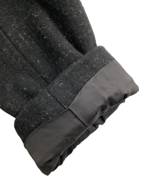 STEVEN ALAN（スティーブンアラン）STEVEN ALAN (スティーブンアラン) COLOR KEMPI MELTON CHESTER COAT ブラック サイズ:Sの古着・服飾アイテム