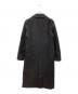 STEVEN ALAN (スティーブンアラン) COLOR KEMPI MELTON CHESTER COAT ブラック サイズ:S：10000円