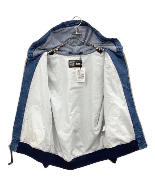 AVIREX（アヴィレックス）AVIREX (アヴィレックス) ジップパーカー インディゴ サイズ:Lの古着・服飾アイテム