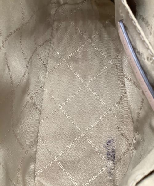 MICHAEL KORS（マイケル・コース）MICHAEL KORS (マイケル・コース) 2WAYバッグ ベージュ×ピンク サイズ:−の古着・服飾アイテム