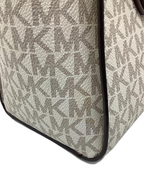 MICHAEL KORS（マイケル・コース）MICHAEL KORS (マイケル・コース) 2WAYバッグ ベージュ×ピンク サイズ:−の古着・服飾アイテム