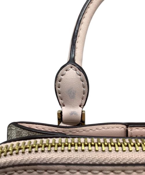MICHAEL KORS（マイケル・コース）MICHAEL KORS (マイケル・コース) 2WAYバッグ ベージュ×ピンク サイズ:−の古着・服飾アイテム