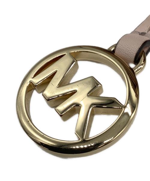 MICHAEL KORS（マイケル・コース）MICHAEL KORS (マイケル・コース) 2WAYバッグ ベージュ×ピンク サイズ:−の古着・服飾アイテム