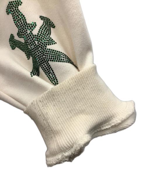 unknown（アンノーン）unknown (アンノーン) ジップパーカー ベージュ サイズ:Lの古着・服飾アイテム