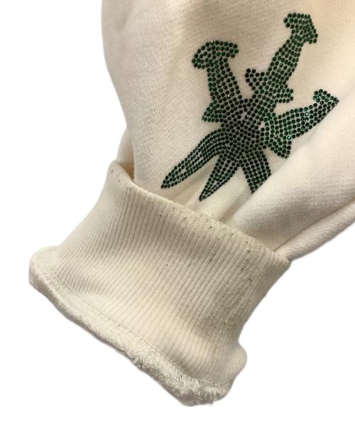 unknown（アンノーン）unknown (アンノーン) ジップパーカー ベージュ サイズ:Lの古着・服飾アイテム