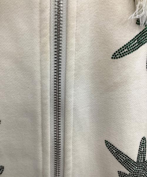 unknown（アンノーン）unknown (アンノーン) ジップパーカー ベージュ サイズ:Lの古着・服飾アイテム