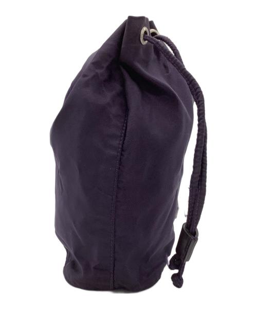 PRADA（プラダ）PRADA (プラダ) 巾着ポーチ パープル サイズ:−の古着・服飾アイテム