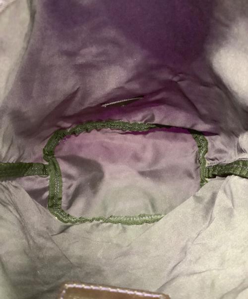 PRADA（プラダ）PRADA (プラダ) 巾着ポーチ パープル サイズ:−の古着・服飾アイテム