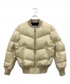 DIESELディーゼル）の古着「ダウンジャケット」｜ベージュ