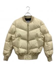 DIESEL（ディーゼル）の古着「ダウンジャケット」｜ベージュ
