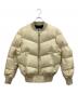 DIESEL（ディーゼル）の古着「ダウンジャケット」｜ベージュ