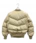 DIESEL (ディーゼル) ダウンジャケット ベージュ サイズ:S：12000円
