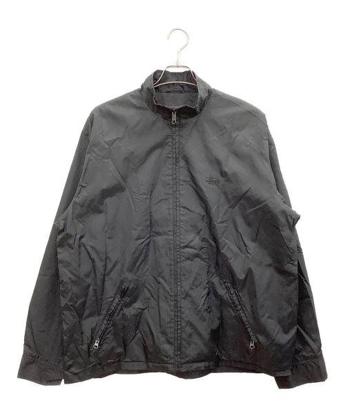 stussy（ステューシー）stussy (ステューシー) ナイロンジャケット ブラック サイズ:Lの古着・服飾アイテム