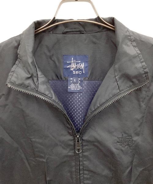 stussy（ステューシー）stussy (ステューシー) ナイロンジャケット ブラック サイズ:Lの古着・服飾アイテム